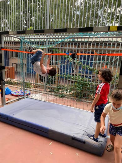 פעילות נינג'ה - קורס מכשולים בקייטנת קיץ 2026 כפר הירוק